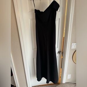 Windsor one shoulder floor length gown